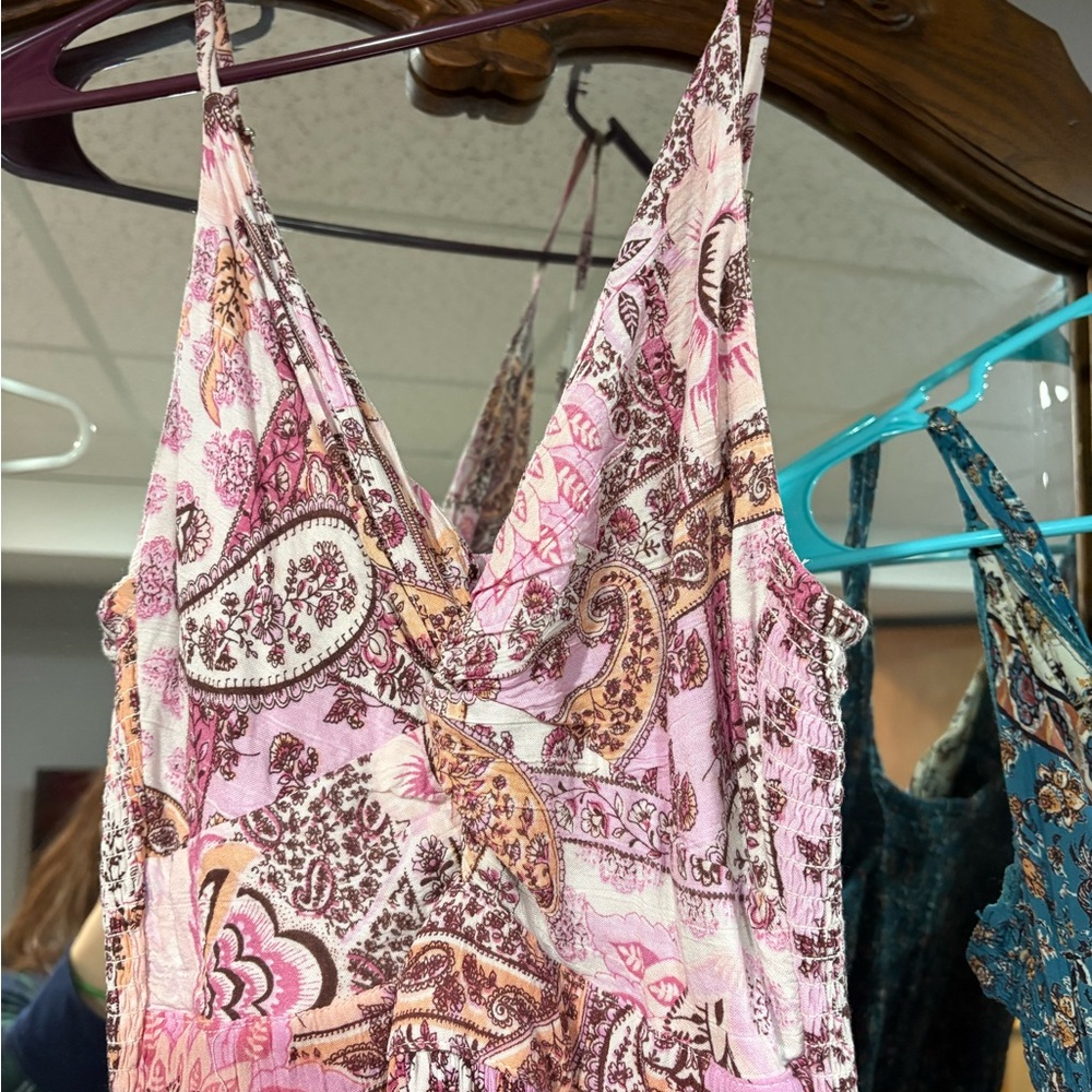 4 pretty sundresses all size large - Picture 4 of 9